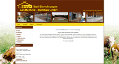 Desktop Screenshot of braun-stalleinrichtungen.de